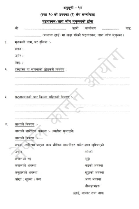 घटनस्थल मुचुल्का